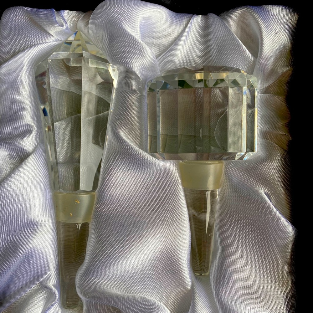 Crystal Wine or Liquor topper - Cassini